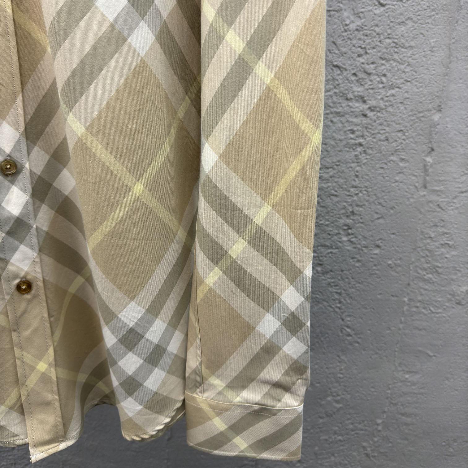 Burberry Vintage-check Cotton Shirt - DopestKickz