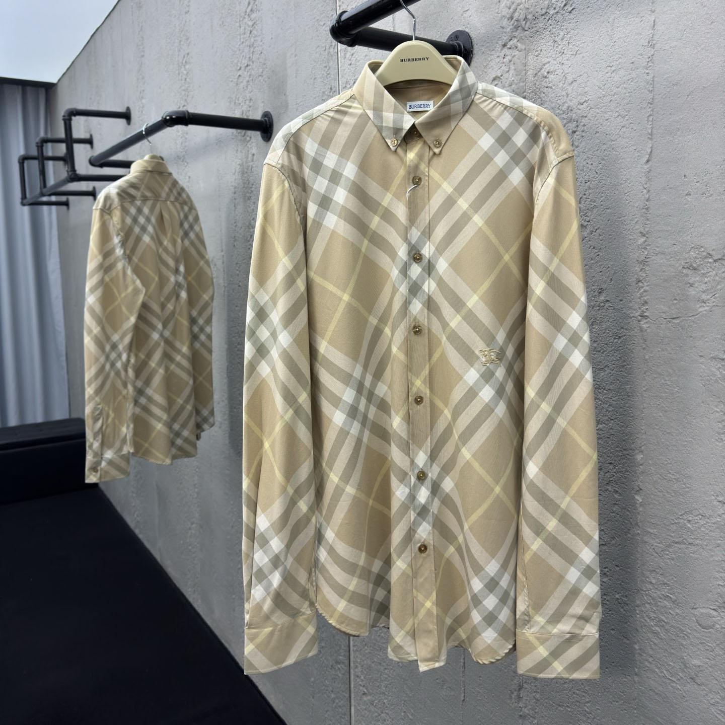 Burberry Vintage-check Cotton Shirt - DopestKickz