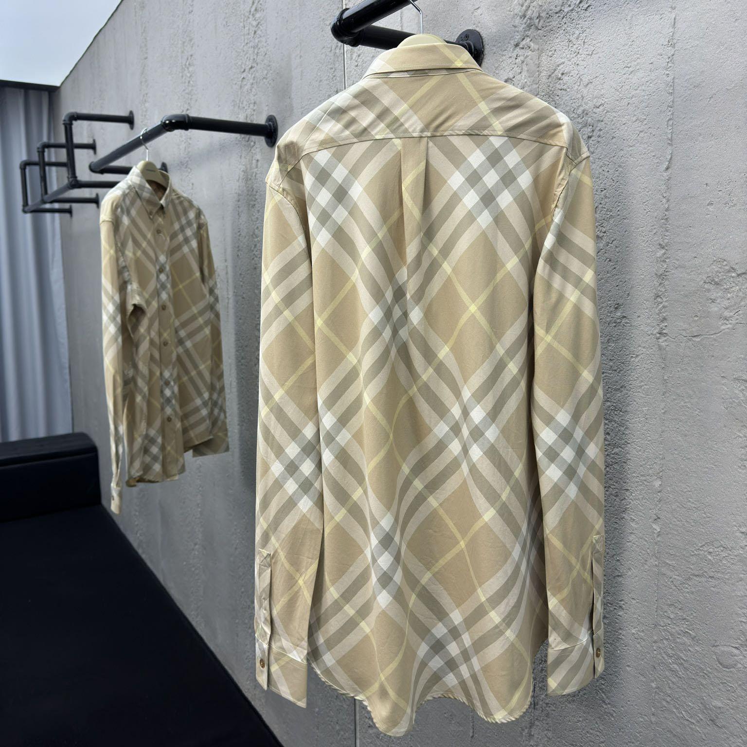Burberry Vintage-check Cotton Shirt - DopestKickz