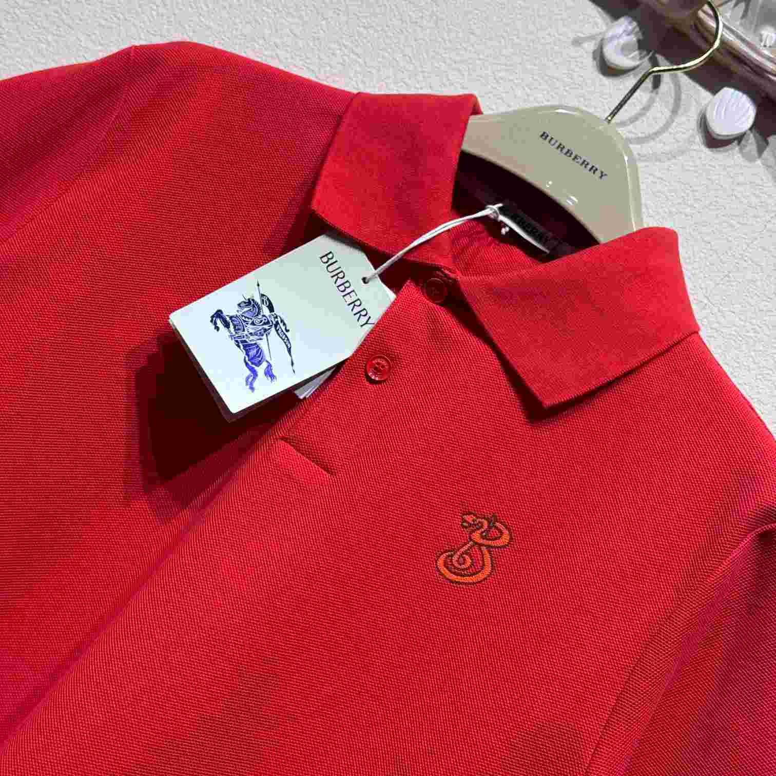 Burberry Cotton Polo Shirt - DopestKickz