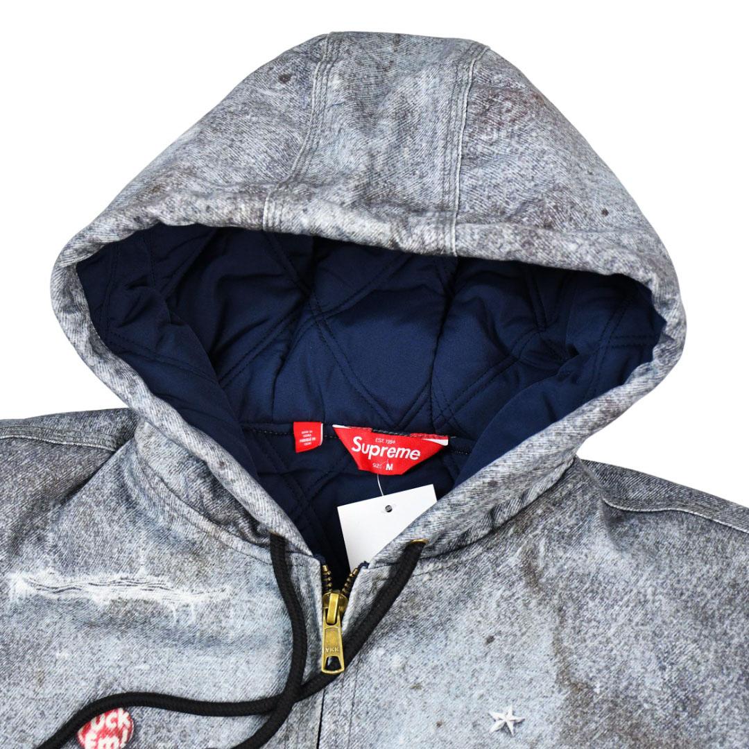 Supreme HJR Trompe L'oeil Hooded Work Jacket - DopestKickz