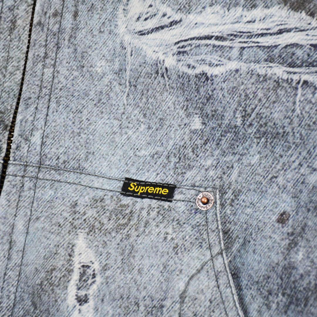 Supreme HJR Trompe L'oeil Hooded Work Jacket - DopestKickz