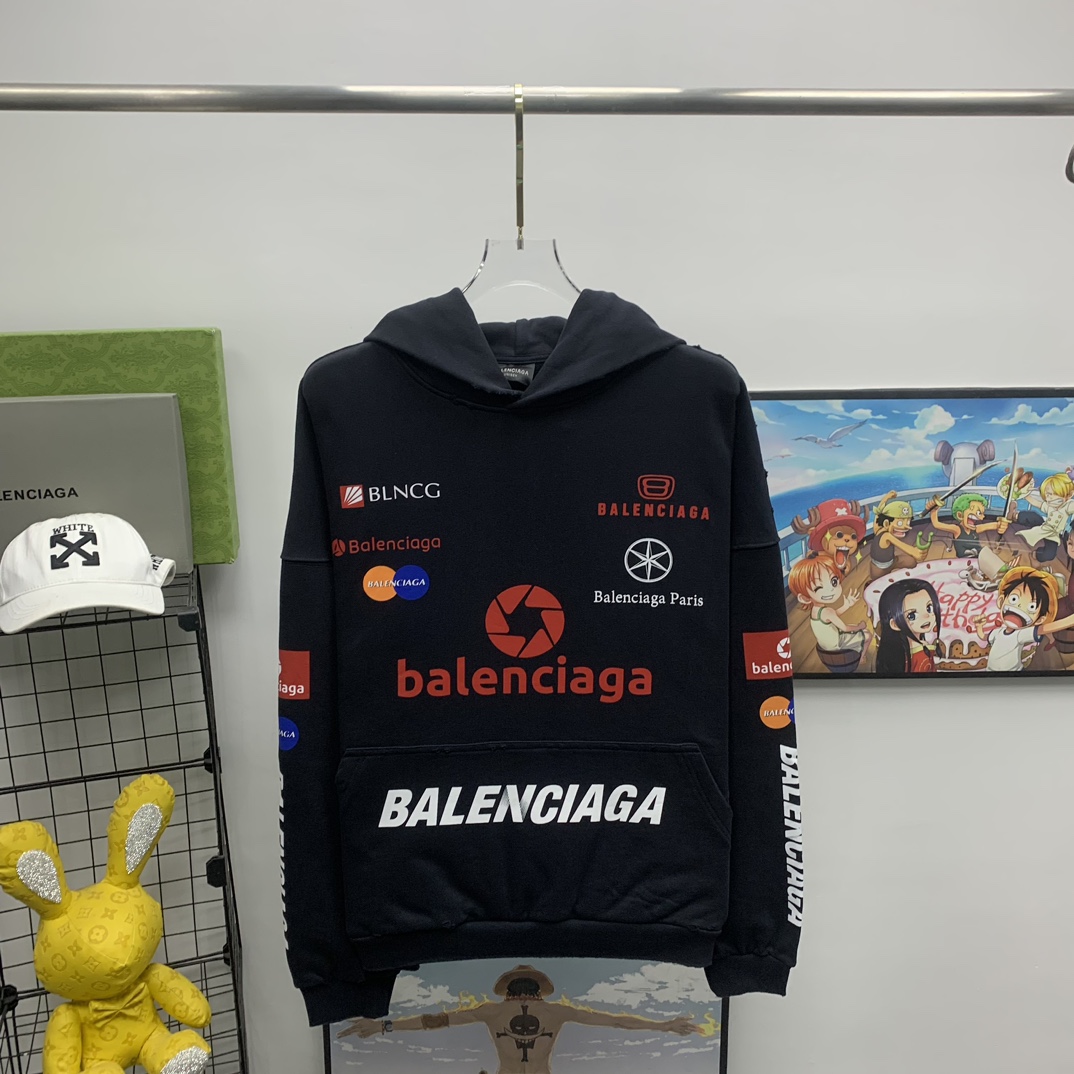Balenciaga Top League Hoodie - DopestKickz