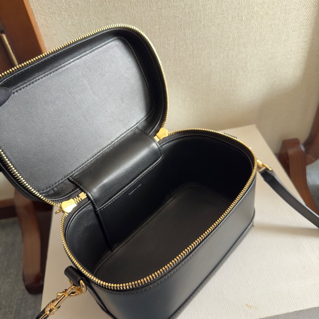 Celine Vanity In Shiny Calfskin - DopestKickz