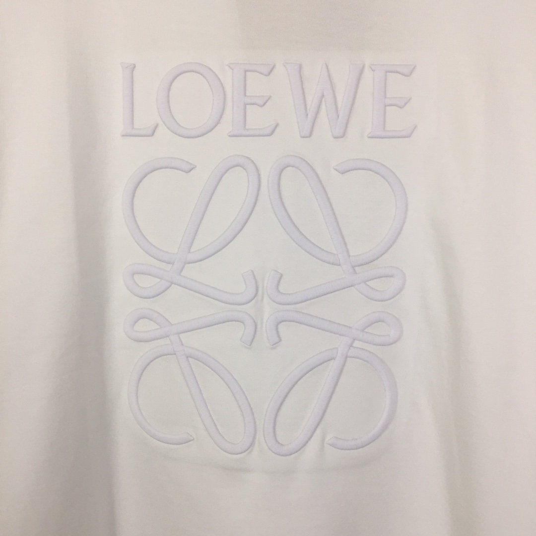Loewe Loose Fit T-shirt In Cotton - DopestKickz