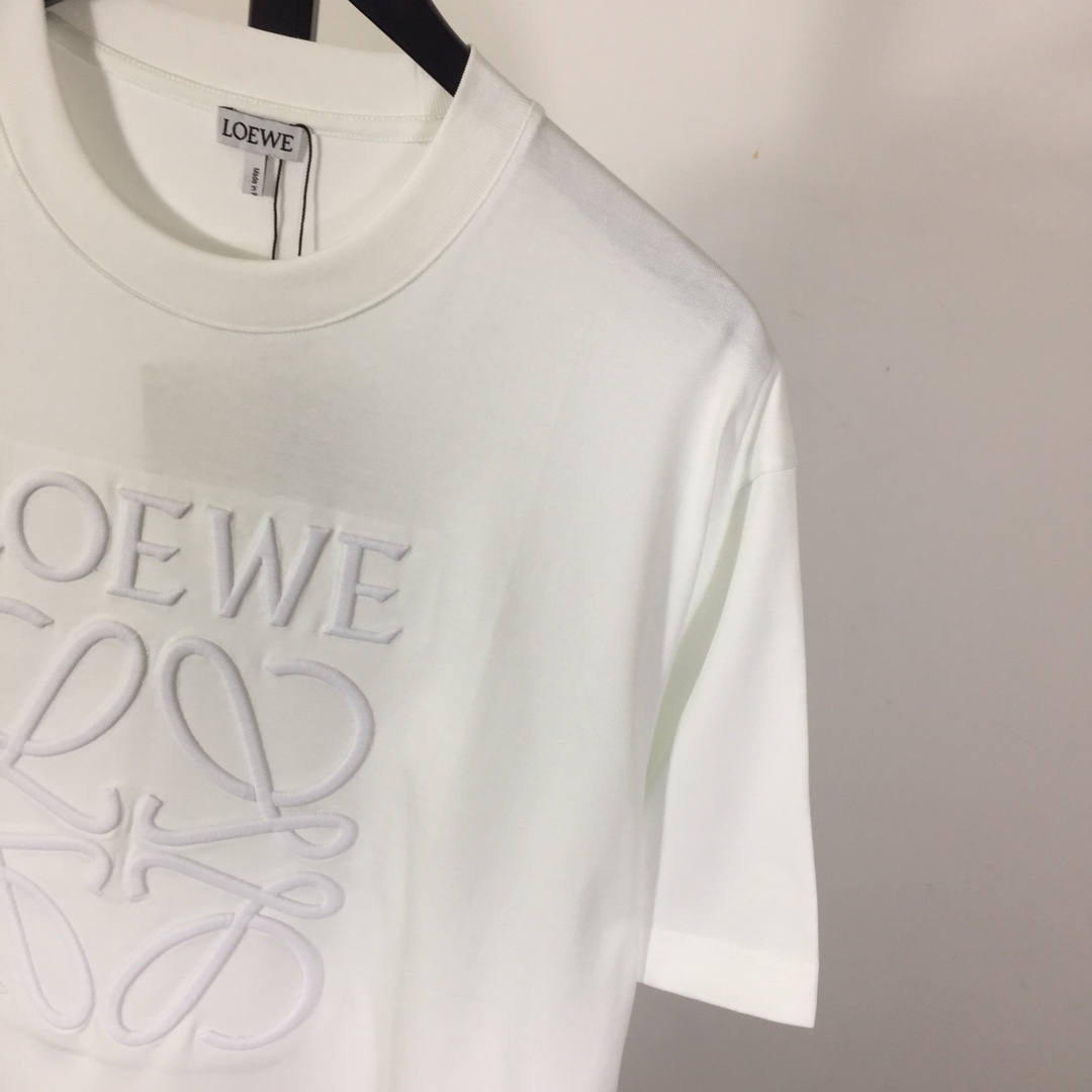 Loewe Loose Fit T-shirt In Cotton - DopestKickz