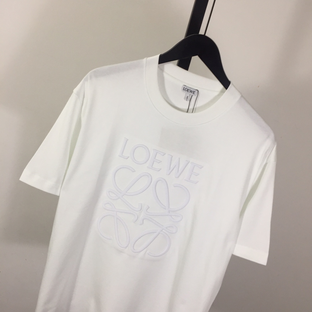 Loewe Loose Fit T-shirt In Cotton - DopestKickz