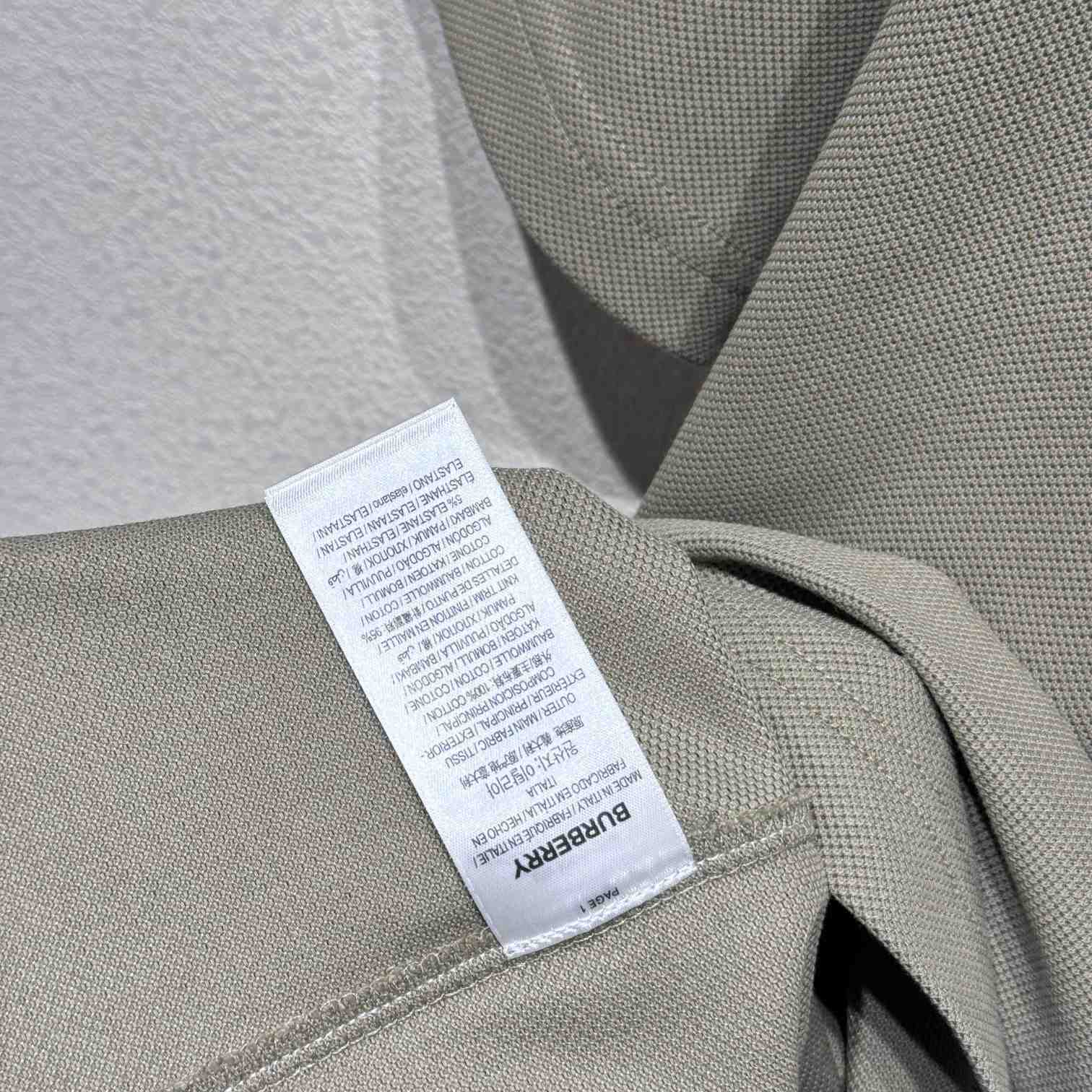 Burberry Cotton Polo Shirt - DopestKickz