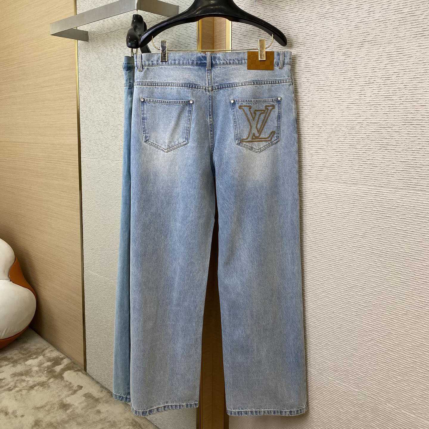 Louis Vuitton Wide Leg Fit Denim Pants  1AGIWK - DopestKickz