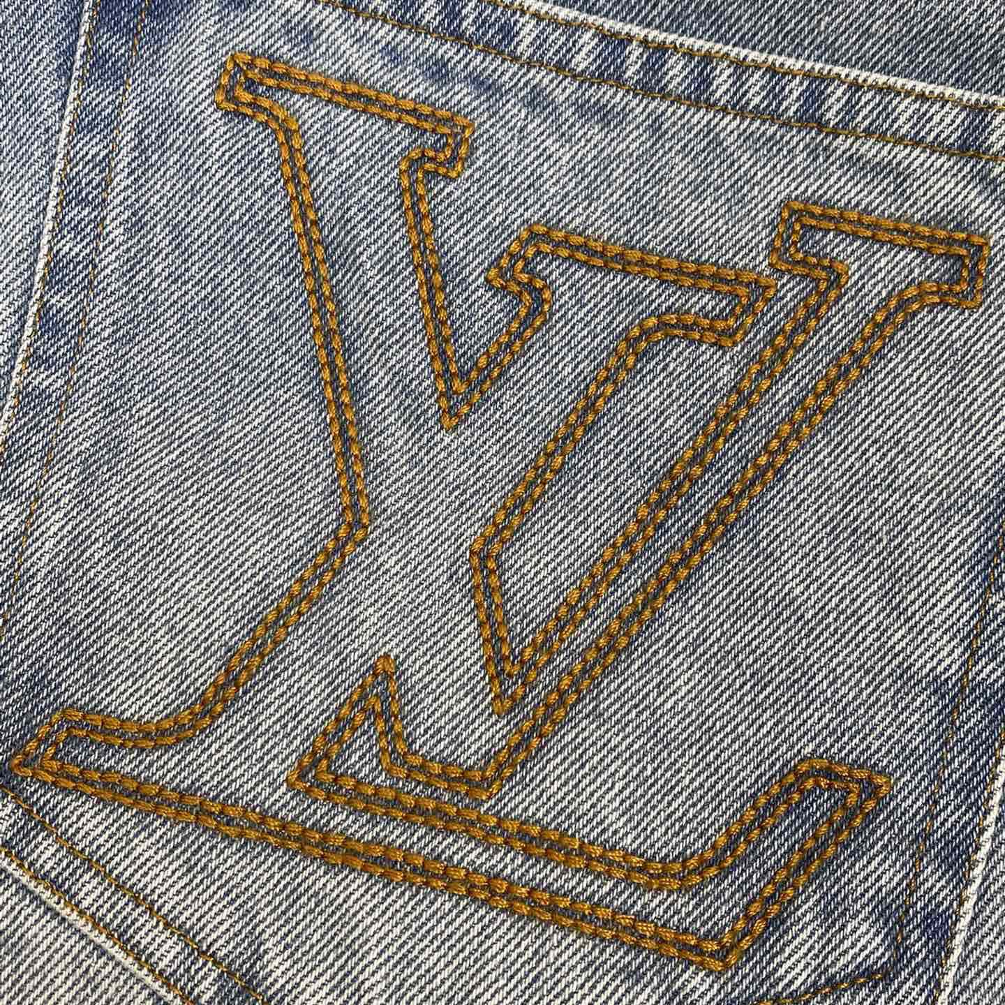 Louis Vuitton Wide Leg Fit Denim Pants  1AGIWK - DopestKickz