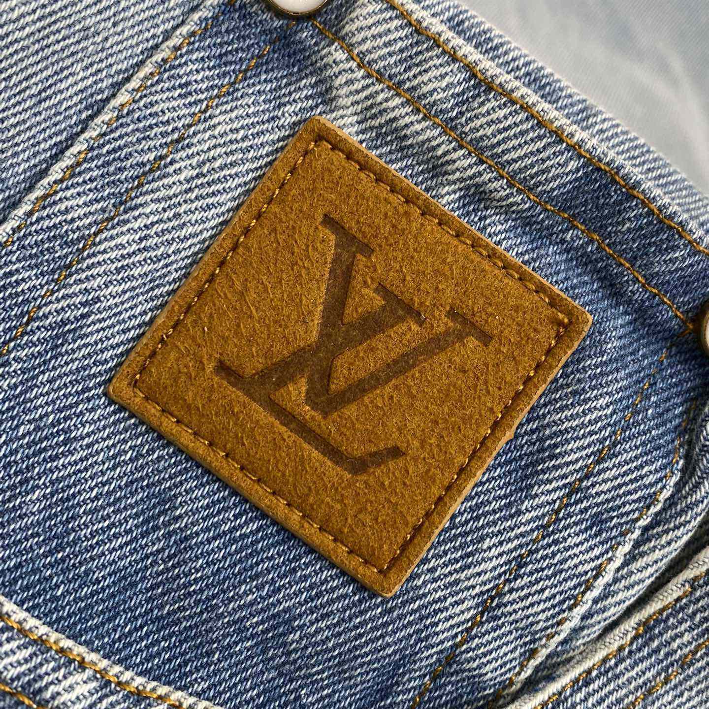 Louis Vuitton Wide Leg Fit Denim Pants  1AGIWK - DopestKickz