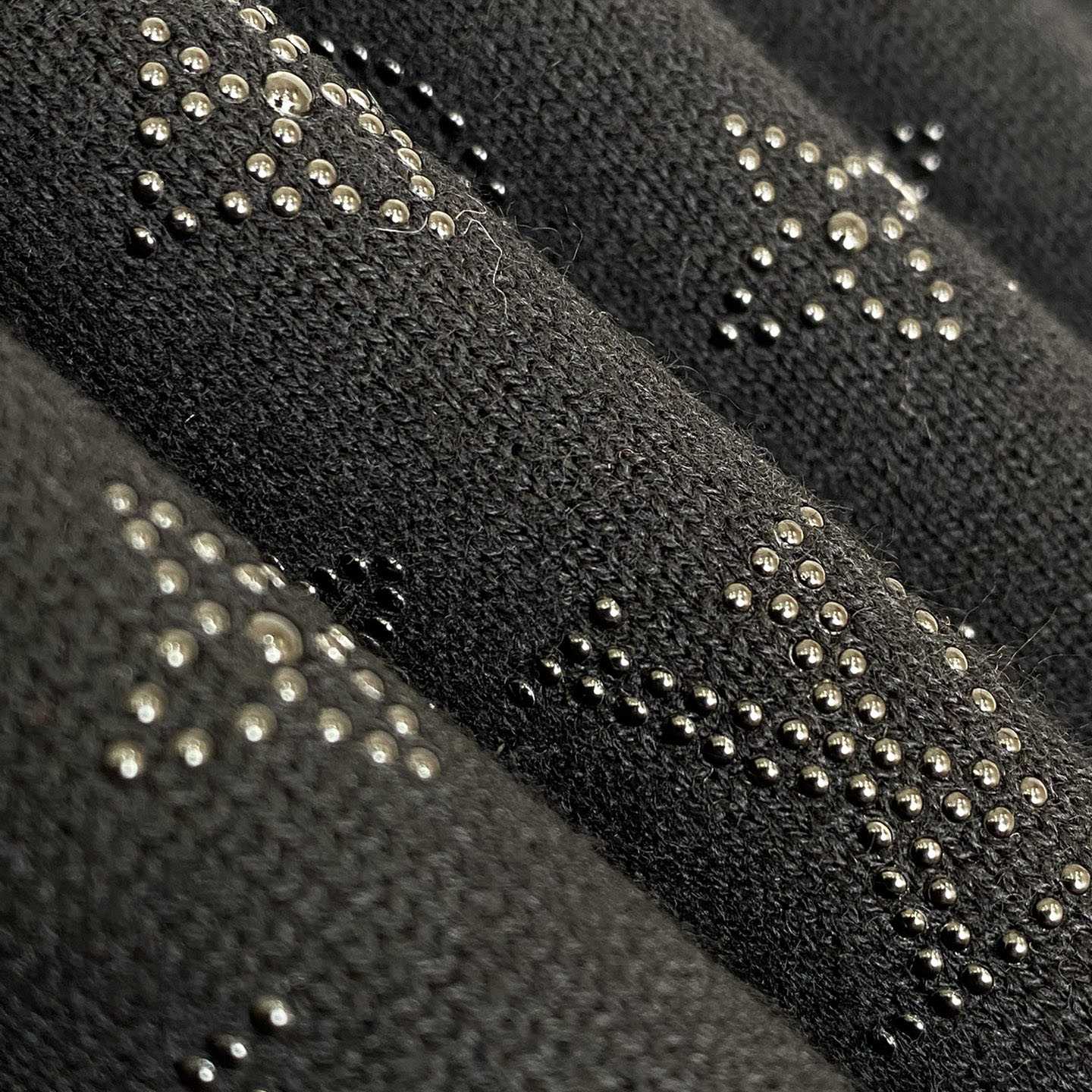 Louis Vuitton Monogram Embellished Wool Evening Crewneck   - DopestKickz