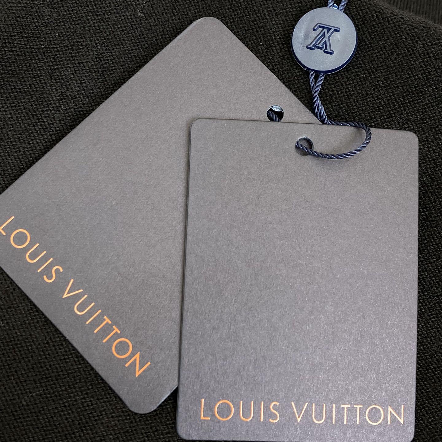 Louis Vuitton Monogram Embellished Wool Evening Crewneck   - DopestKickz