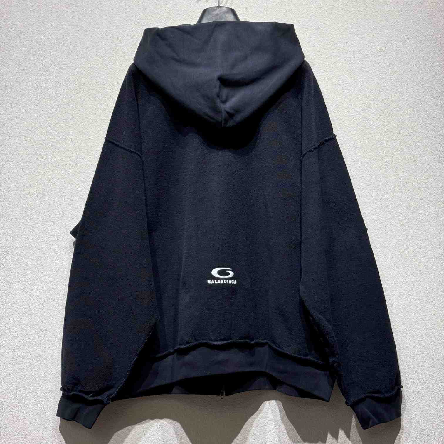 Balenciaga logo-print Hoodie - DopestKickz