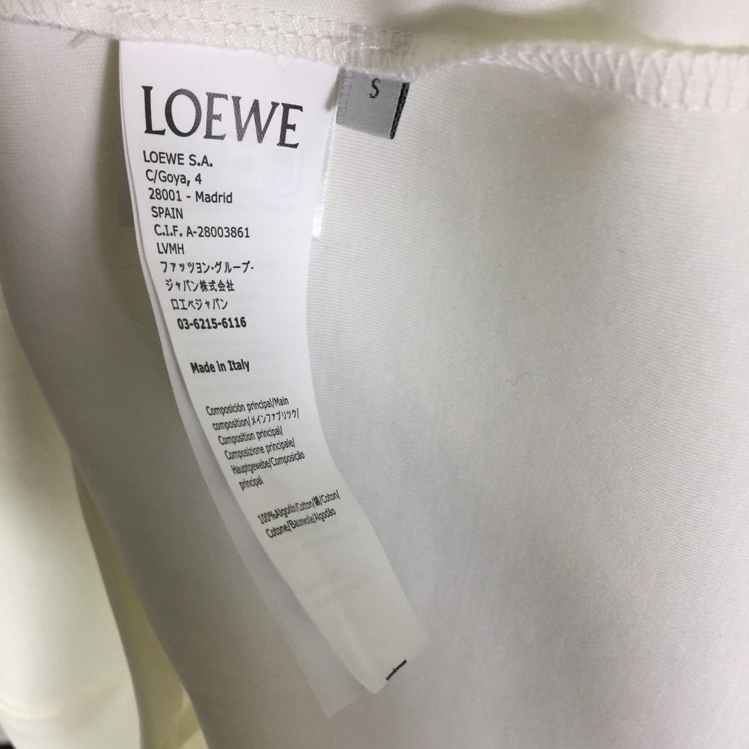 Loewe Relaxed Fit T-shirt In Cotton - DopestKickz