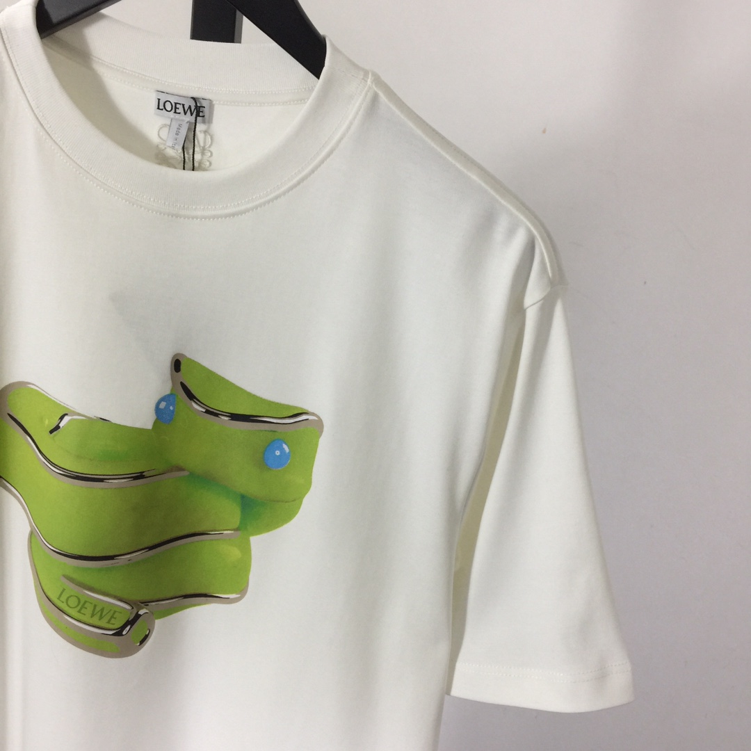 Loewe Relaxed Fit T-shirt In Cotton - DopestKickz