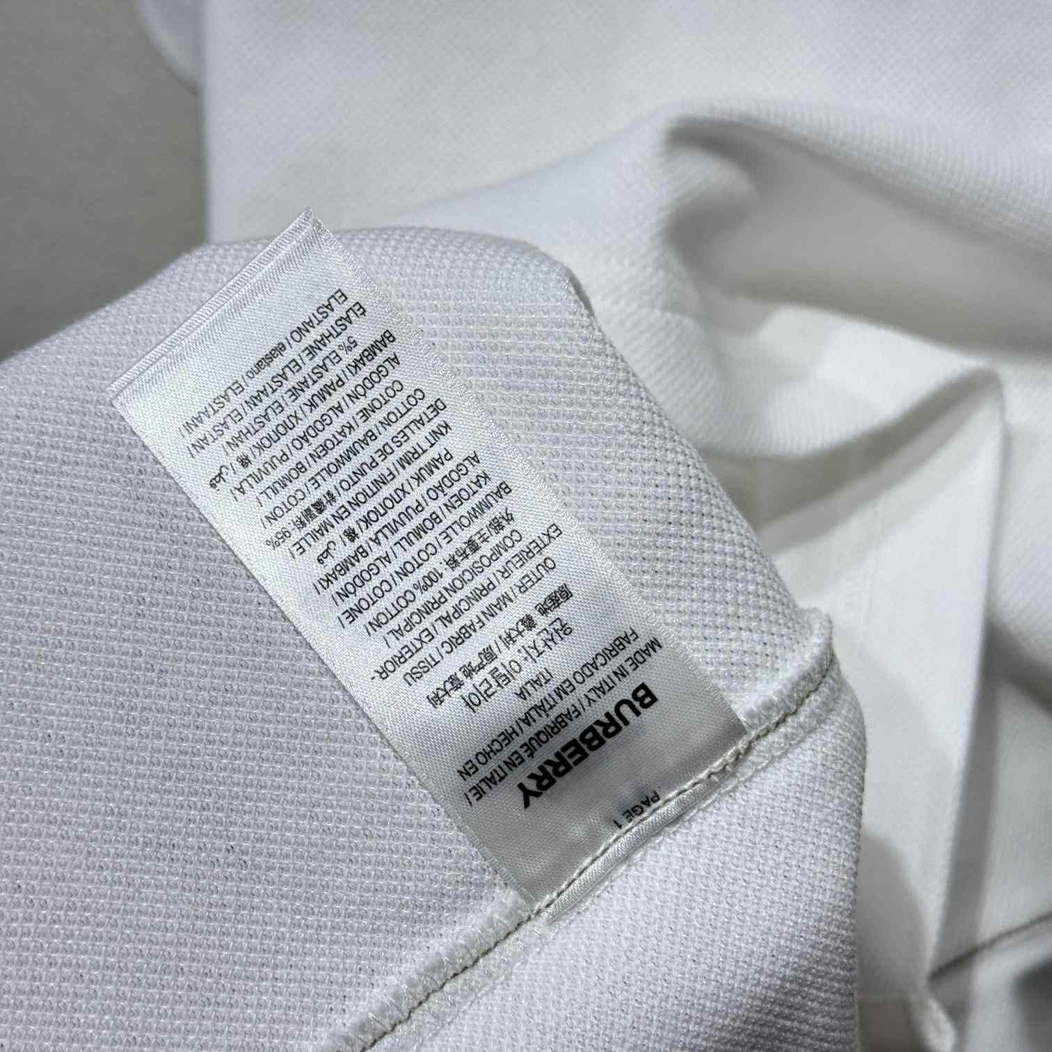 Burberry Cotton Polo Shirt - DopestKickz