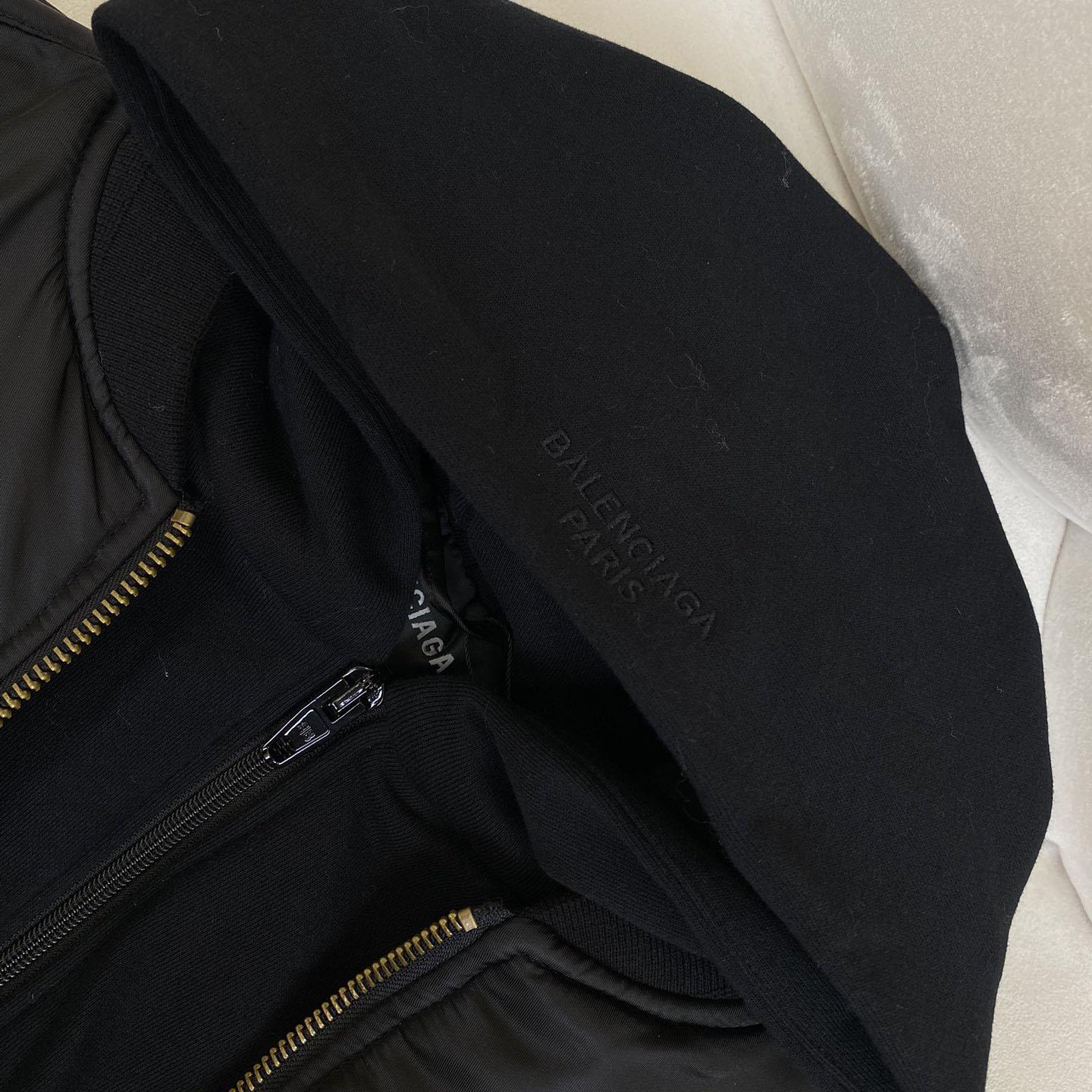 Balenciaga Bomber In Black  - DopestKickz