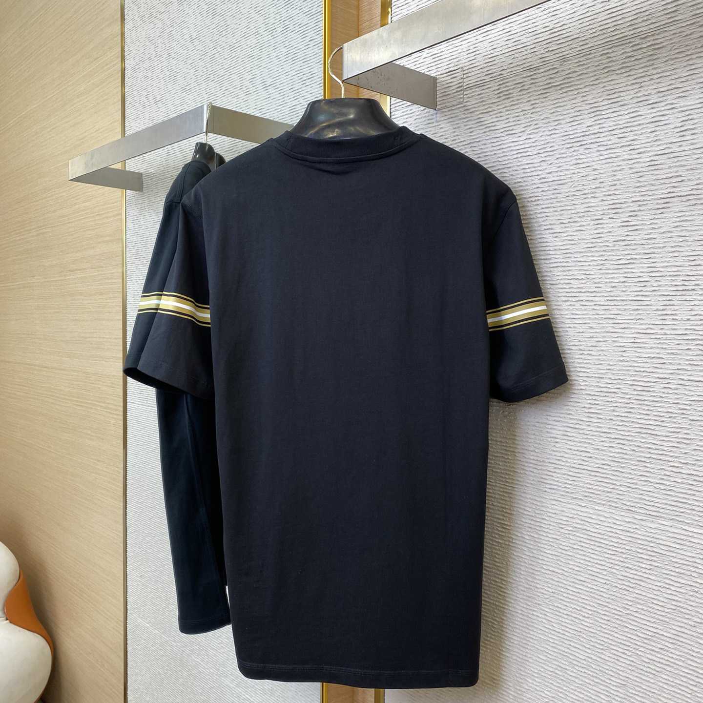 Burberry Striped Cotton T-shirt - DopestKickz