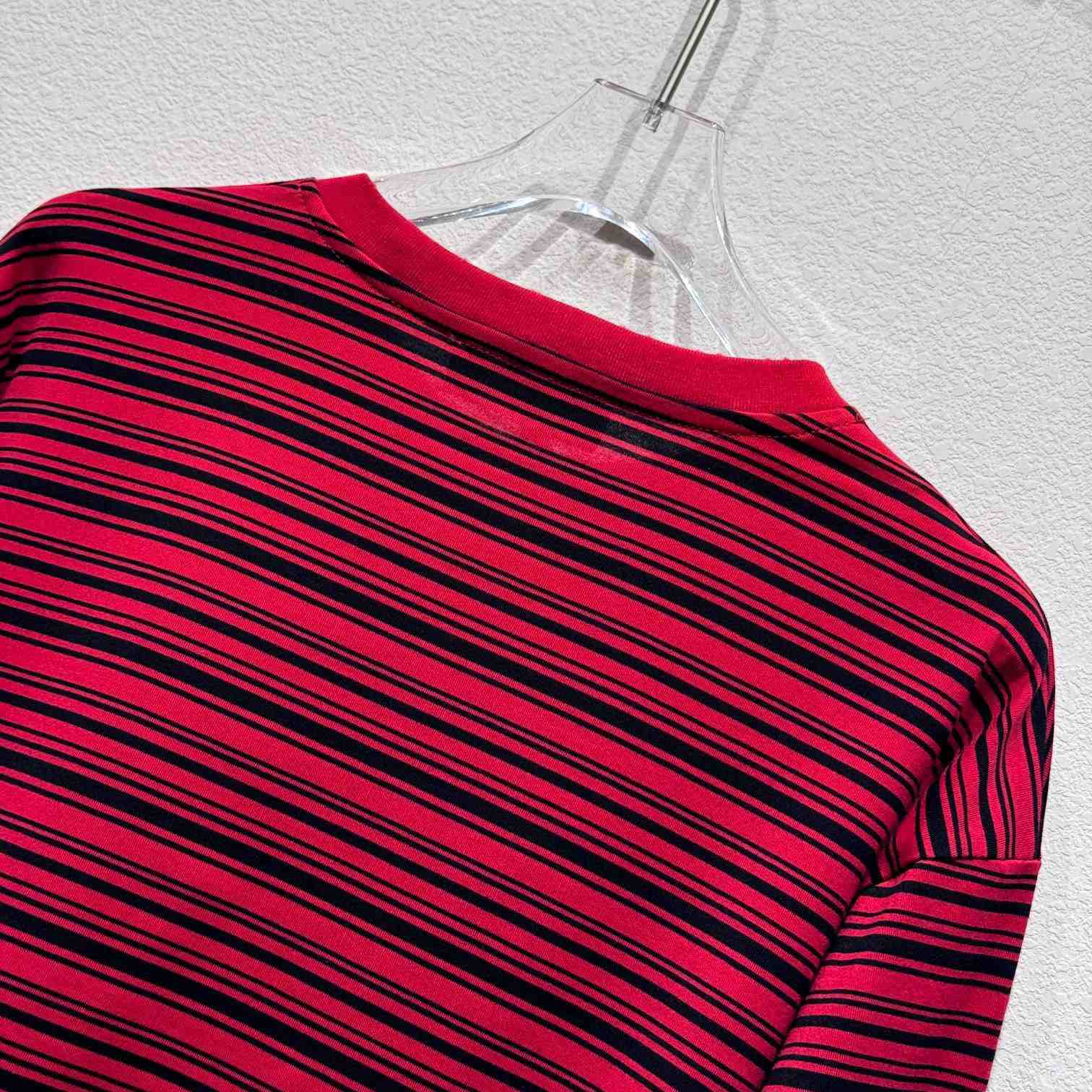 Miu Miu Long-sleeved Cotton Jersey T-shirt - DopestKickz