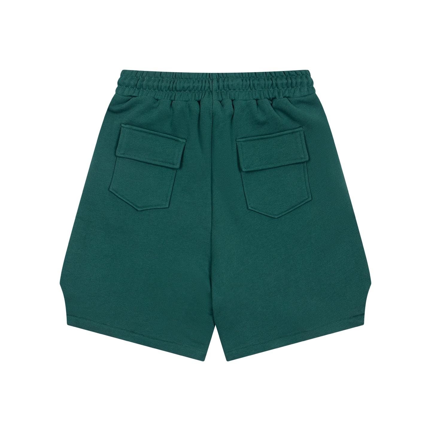 Rhude Embroidered Twill Logo Short - DopestKickz