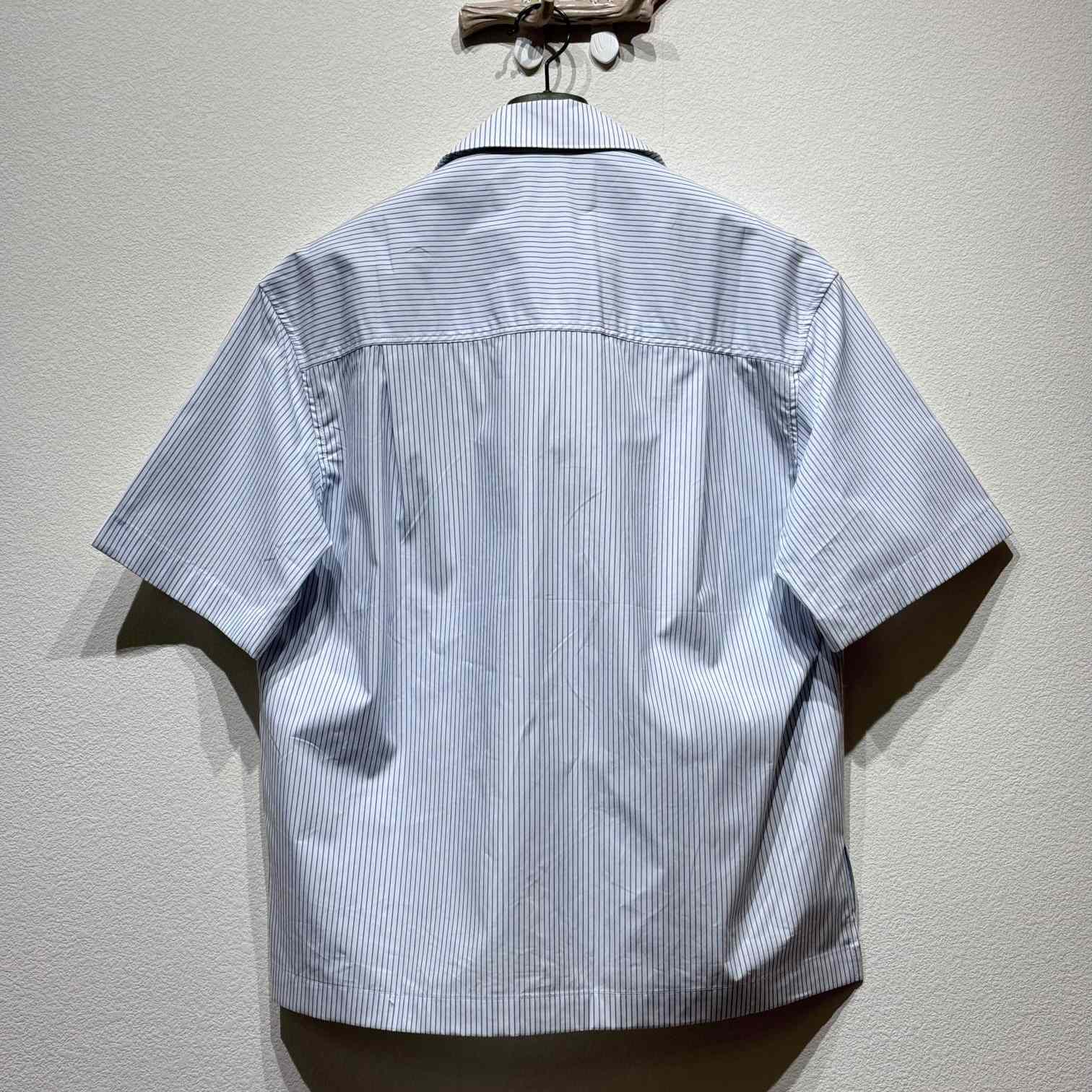 Gucci Embroidered Striped Cotton Shirt - DopestKickz