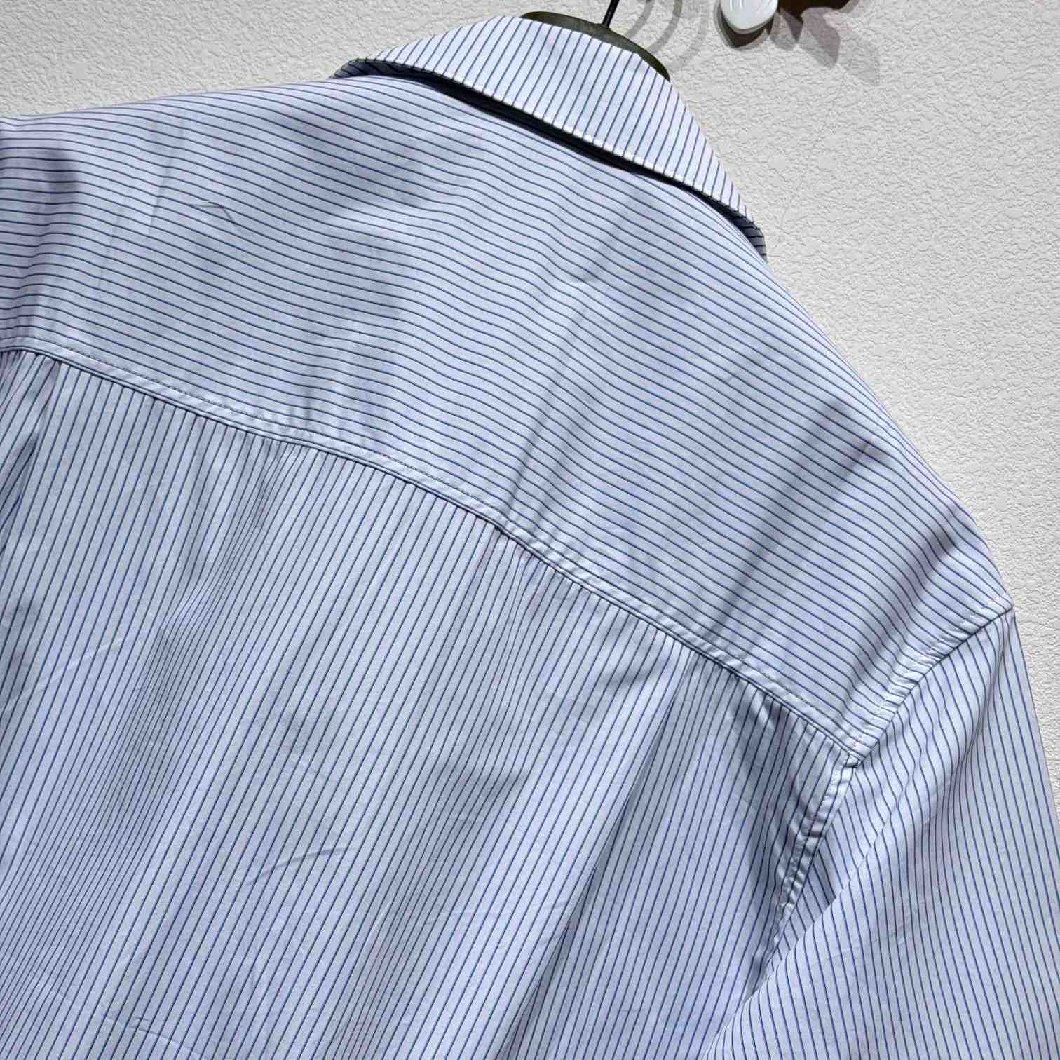 Gucci Embroidered Striped Cotton Shirt - DopestKickz