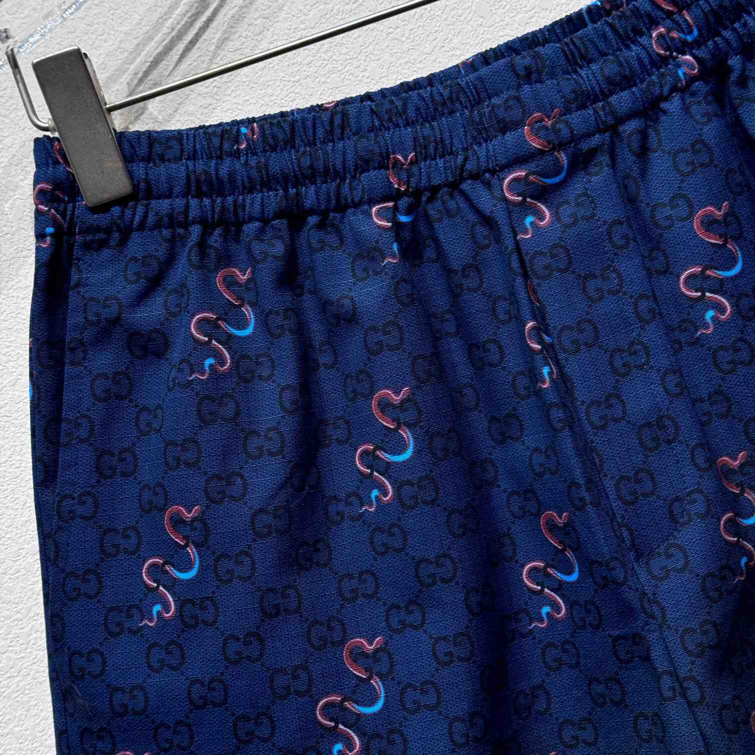 Gucci Printed Cotton Ripstop Shorts - DopestKickz