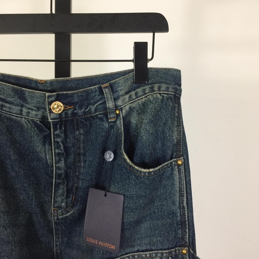 Louis Vuitton Monogram Carpenter Jeans - DopestKickz