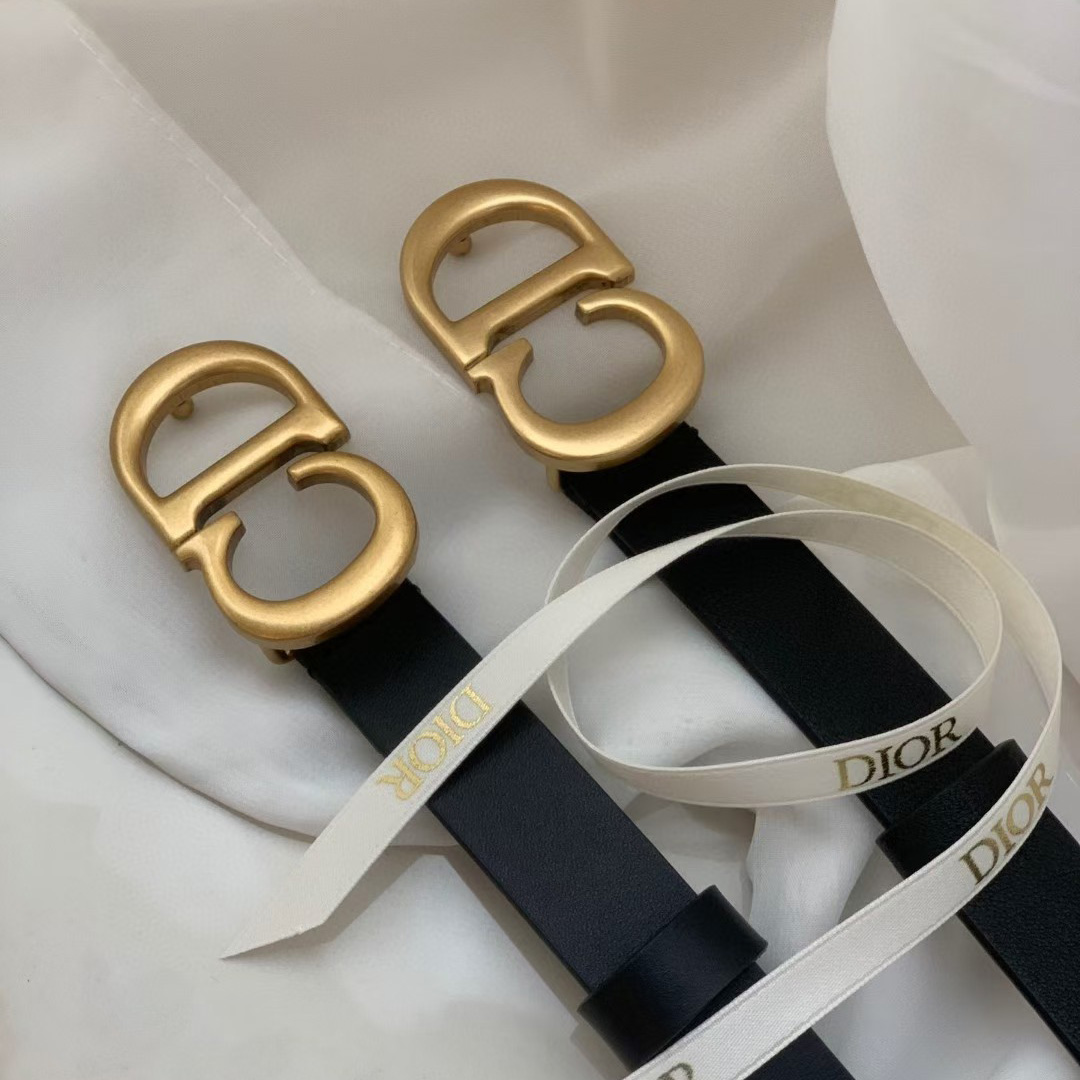 Dior Leather Belt - DopestKickz