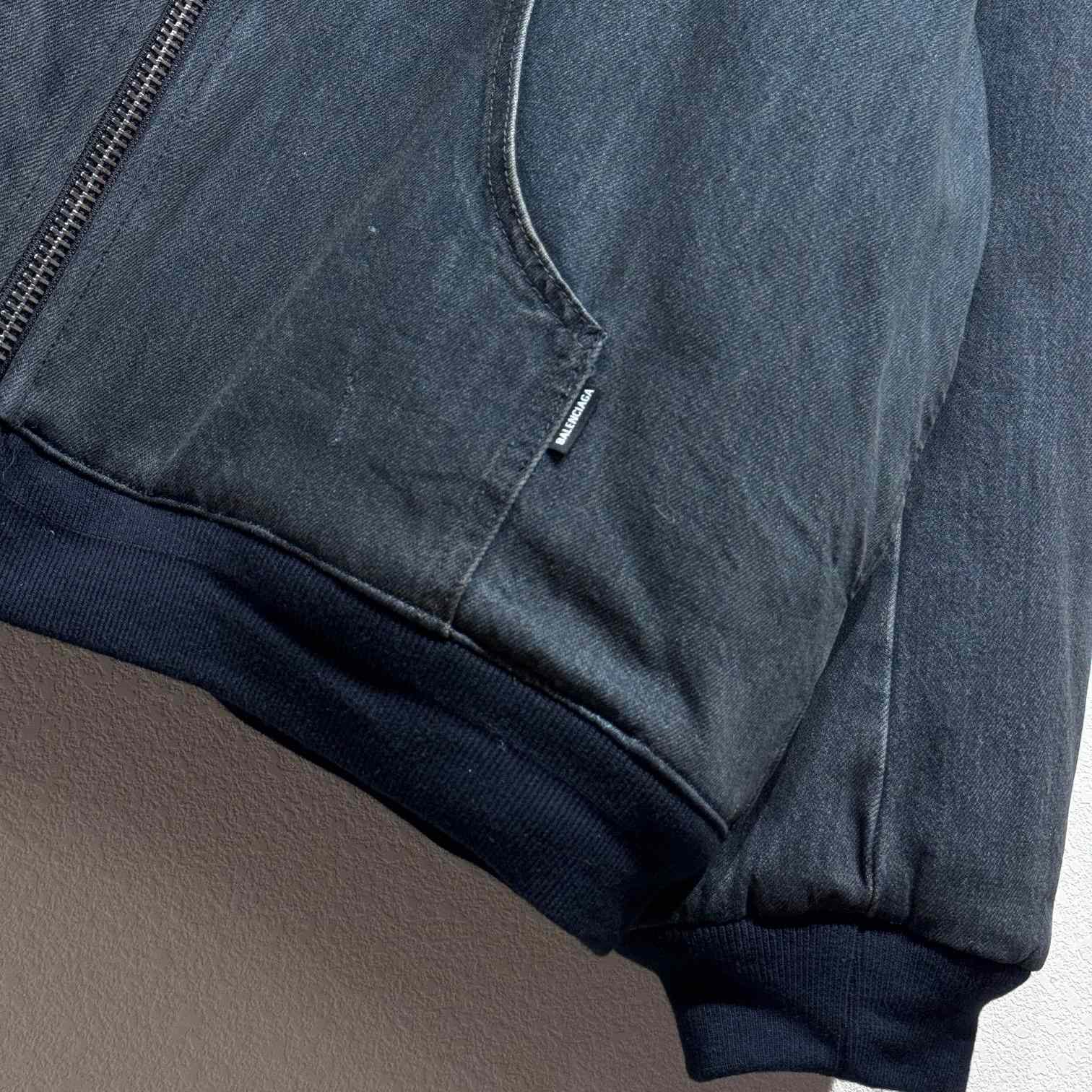 Balenciaga Cotton Bomber Jacket - DopestKickz