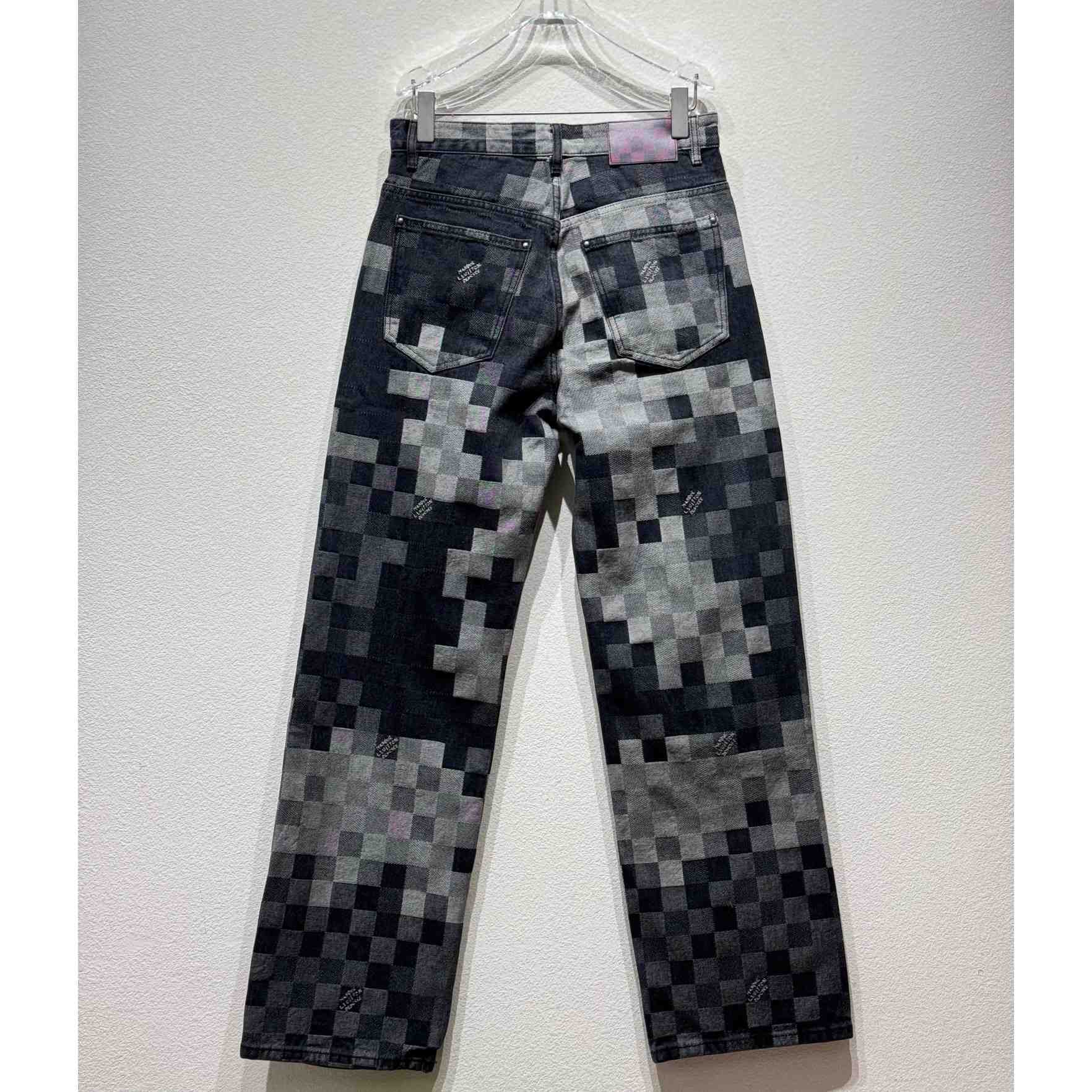 Louis Vuitton Damoflage Skate Denim  1AHEBQ - DopestKickz