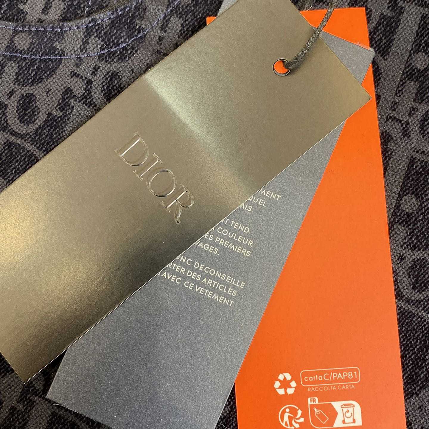 DIOR AND KAWS Dior Oblique Heritage Jeans  - DopestKickz