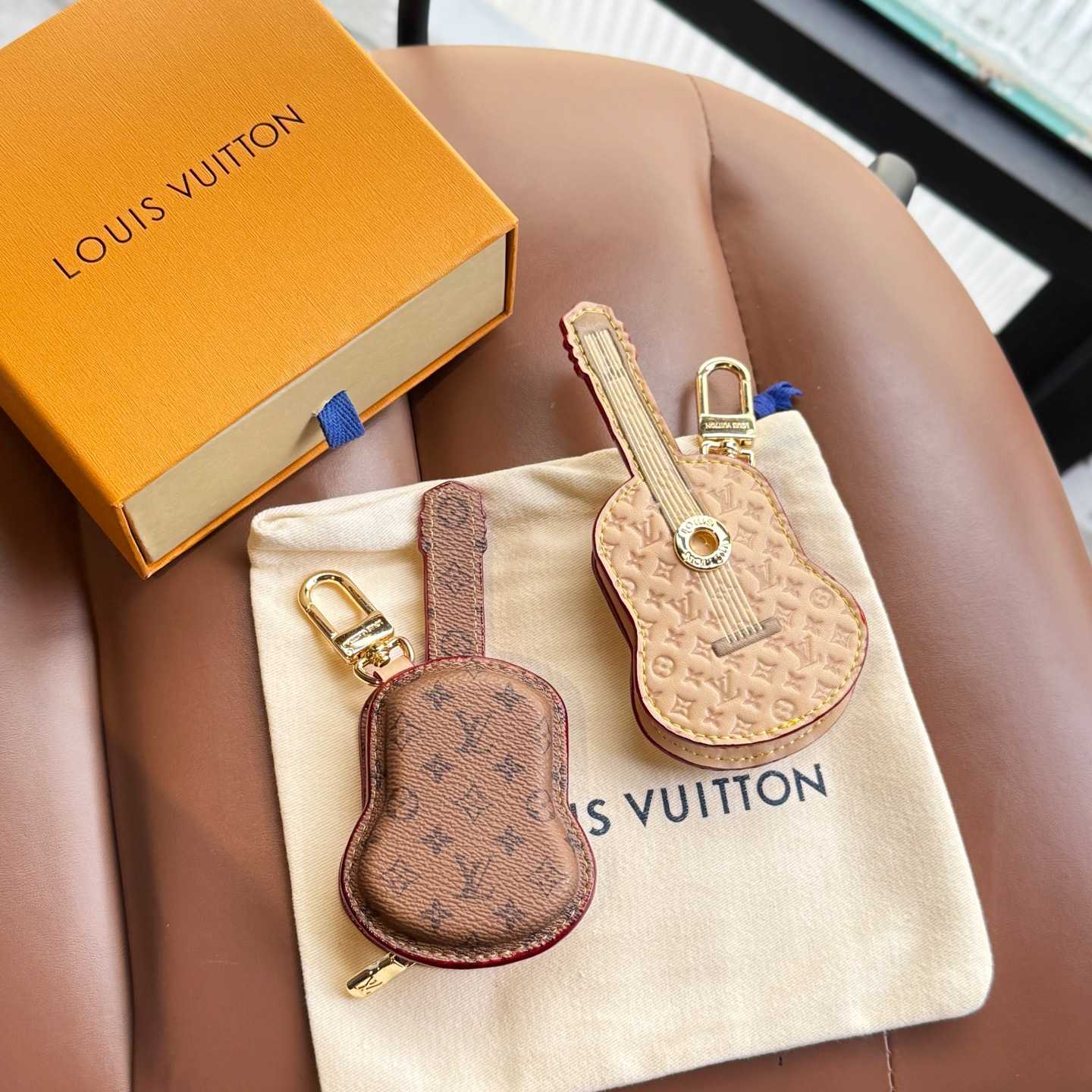 Louis Vuitton Guitar Pouch Bag Charm   M02032 - DopestKickz