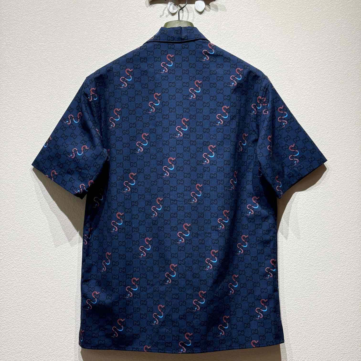 Gucci Printed Cotton Ripstop Shirt - DopestKickz