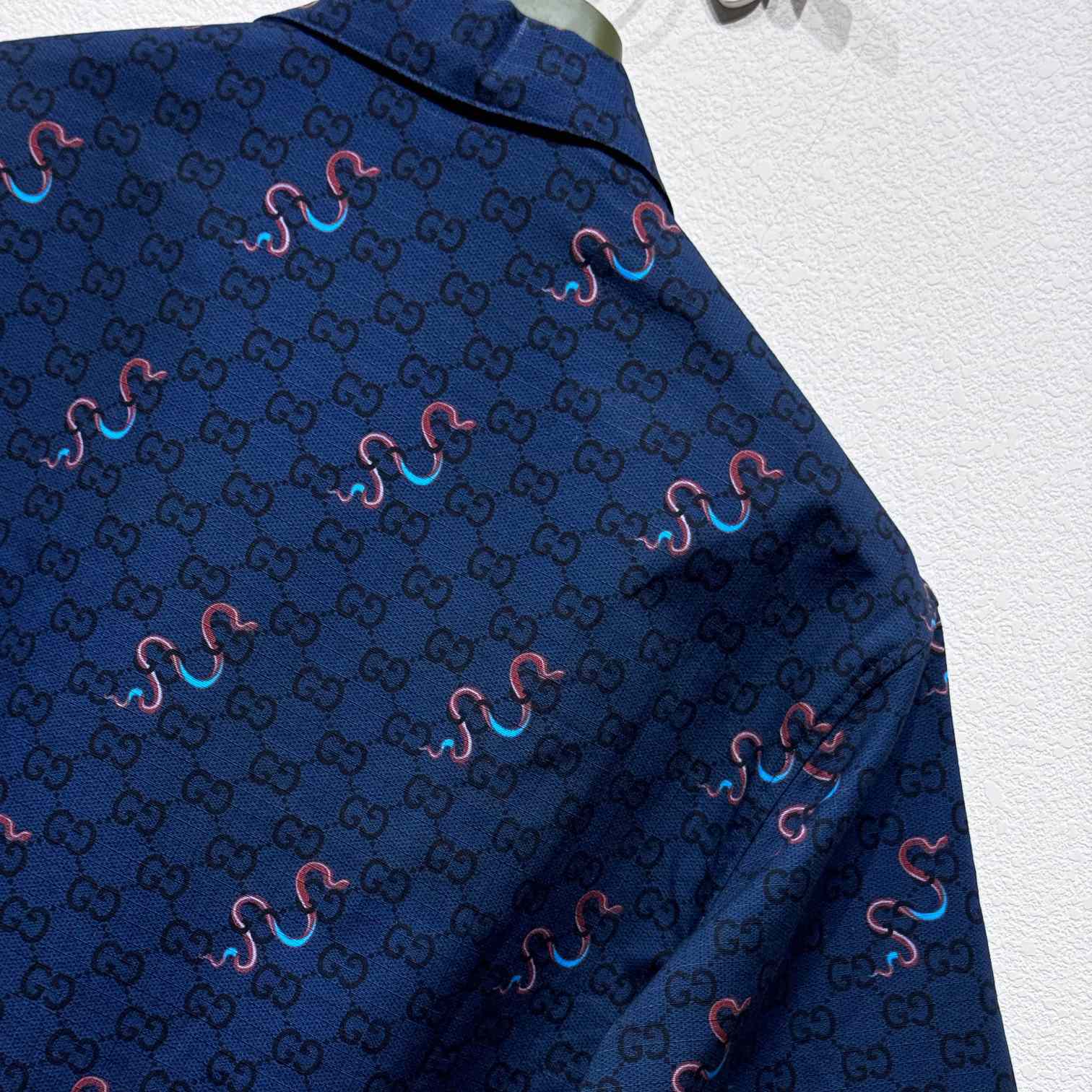 Gucci Printed Cotton Ripstop Shirt - DopestKickz