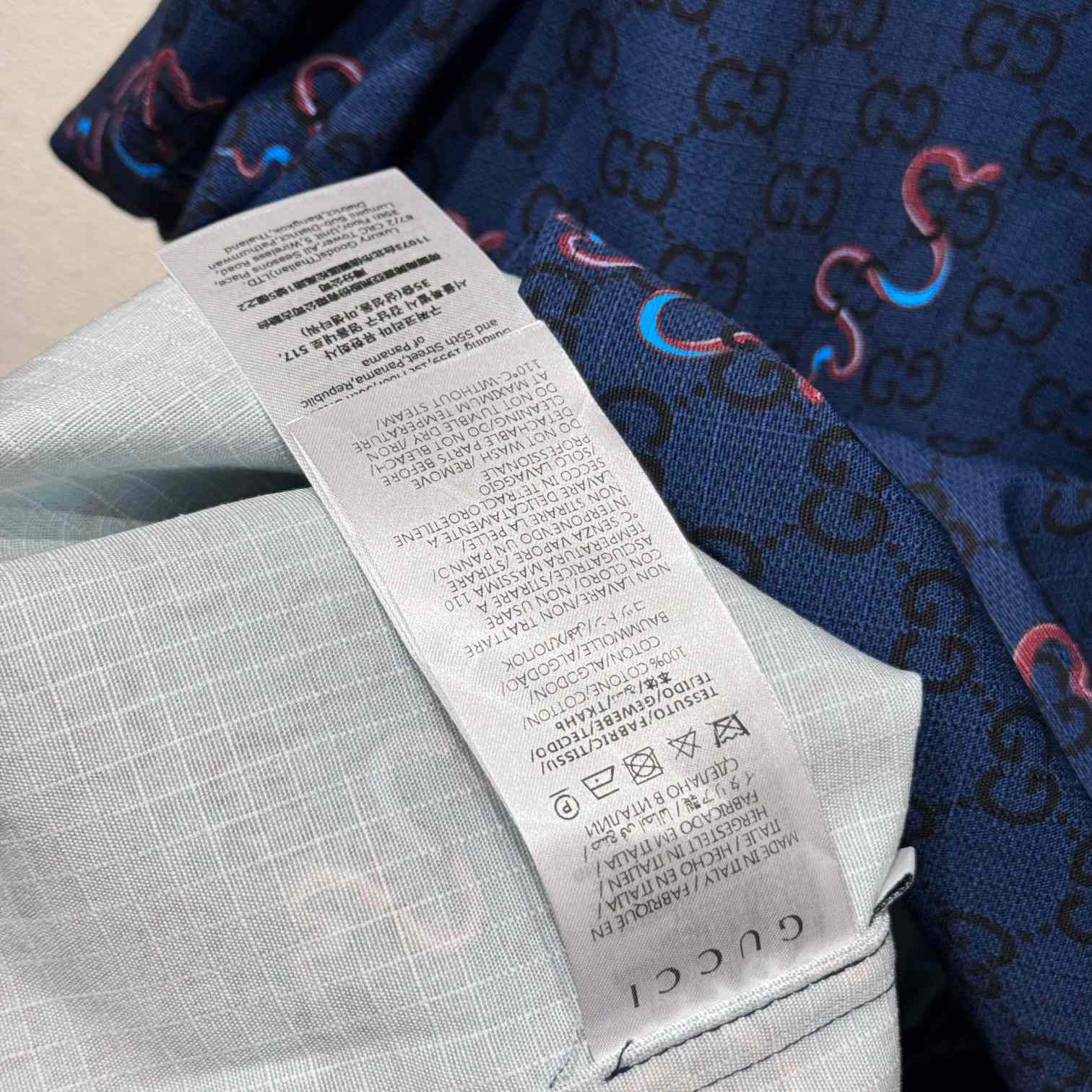 Gucci Printed Cotton Ripstop Shirt - DopestKickz