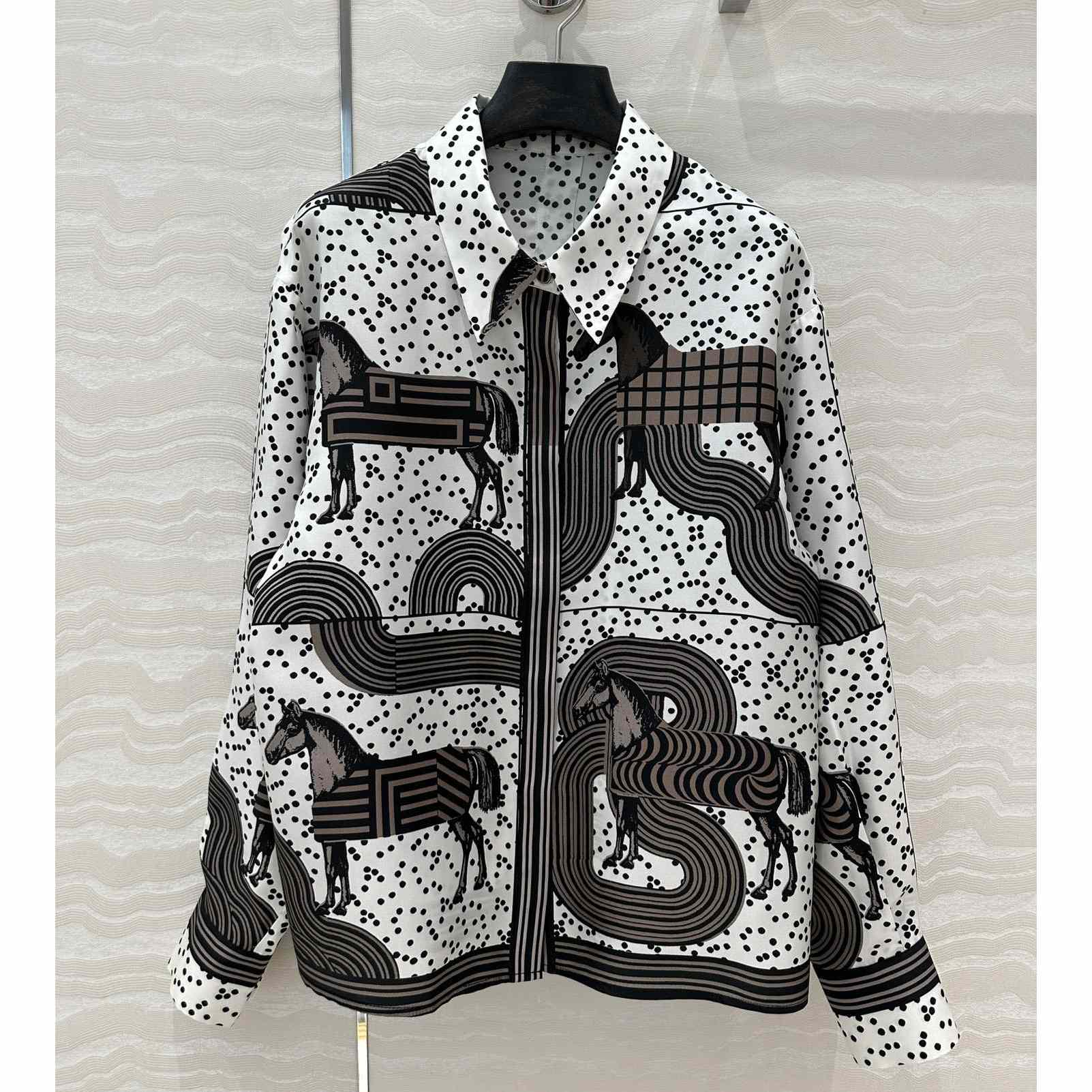 Hermes "Garde-Robe Pop" Shirt - DopestKickz