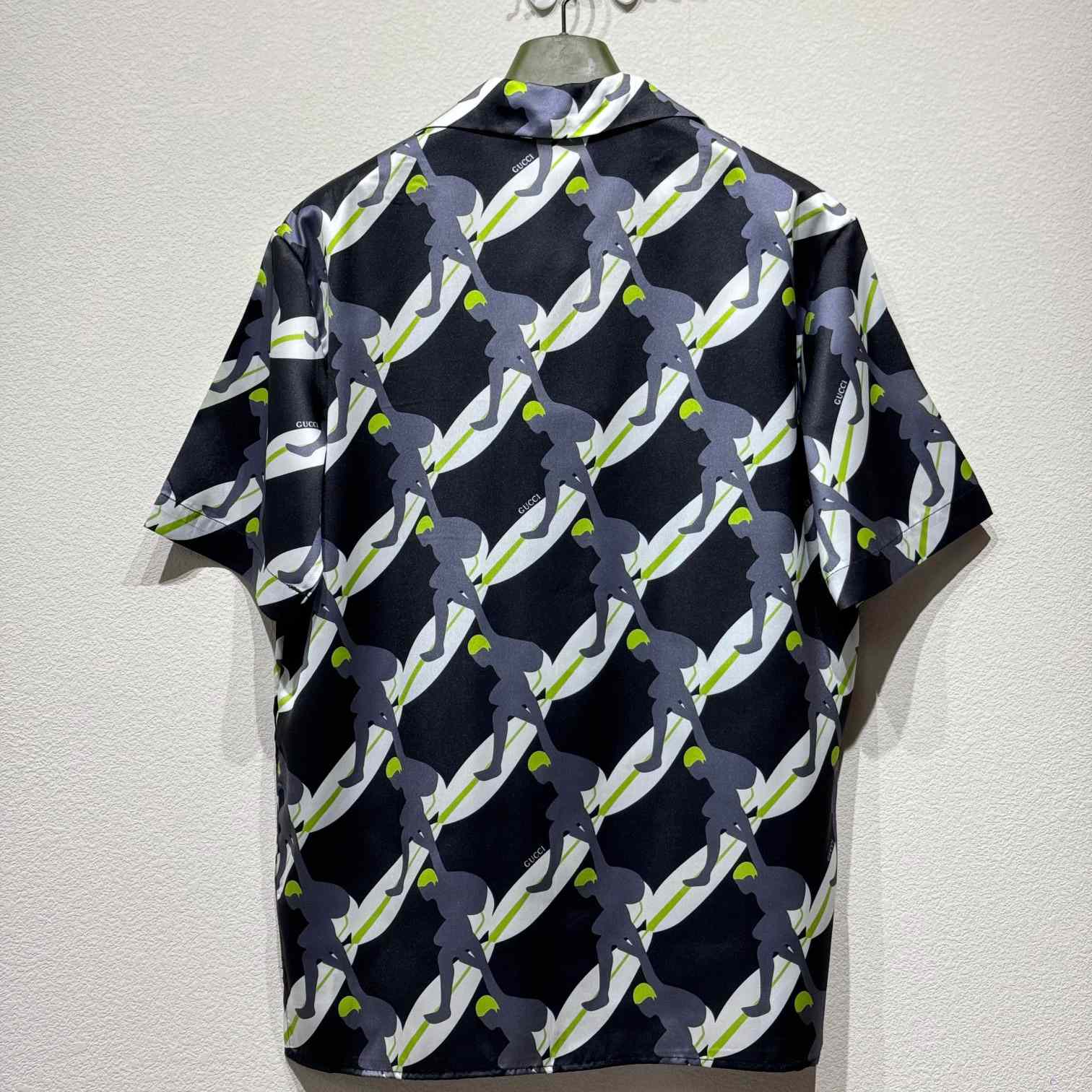 Gucci Printed Silk Bowling Shirt - DopestKickz