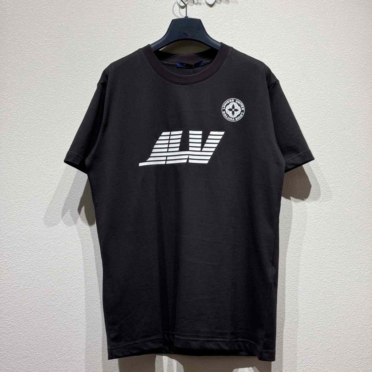 Louis Vuitton Washed Printed Cotton T-Shirt   1AHCLD - DopestKickz
