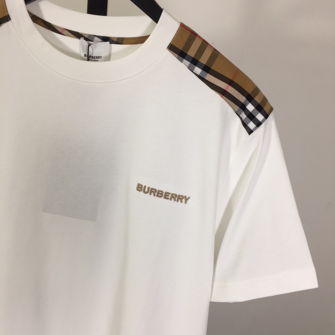 Burberry Check Cotton T-shirt - DopestKickz