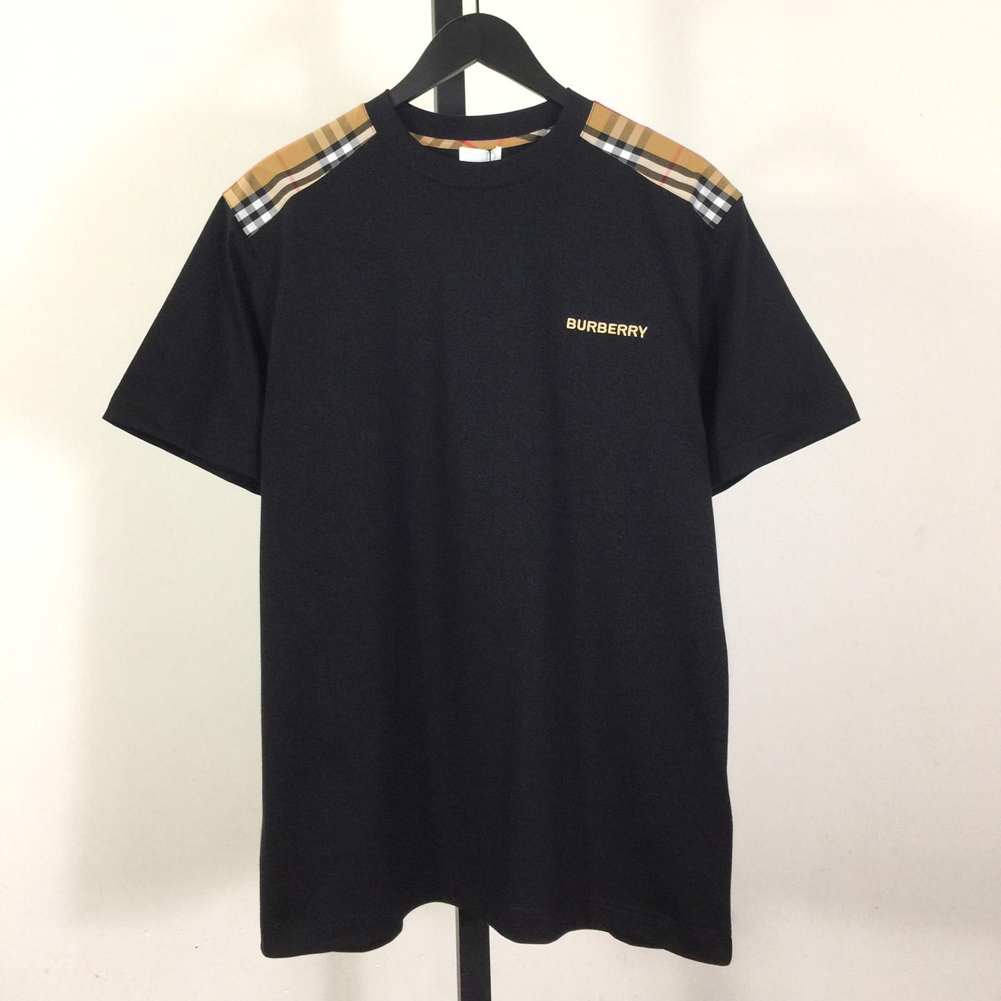 Burberry Check Cotton T-shirt - DopestKickz