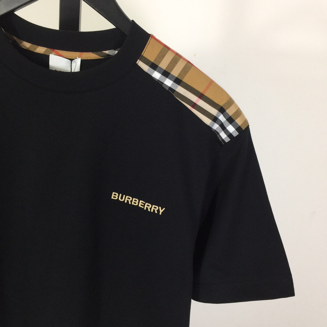 Burberry Check Cotton T-shirt - DopestKickz