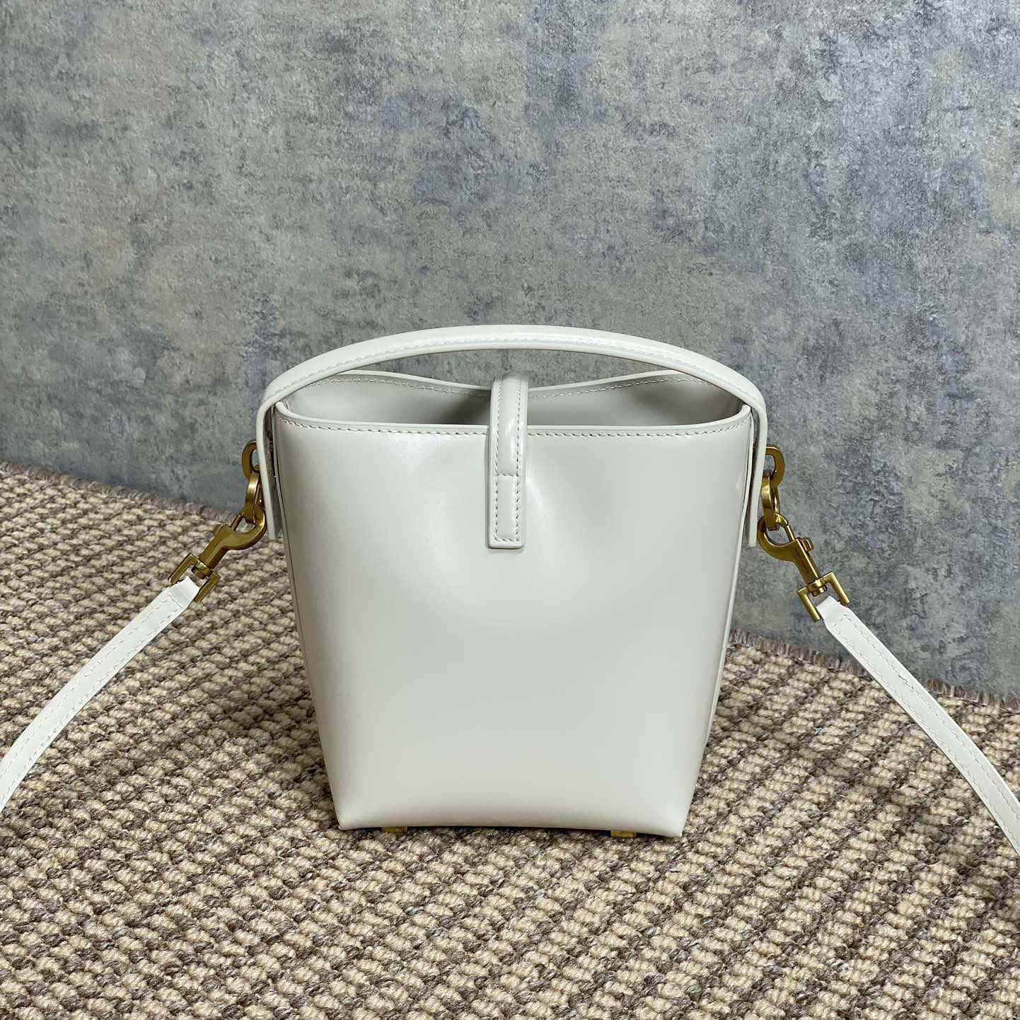 Saint Laurent Le 37 Mini In Shiny Leather - DopestKickz