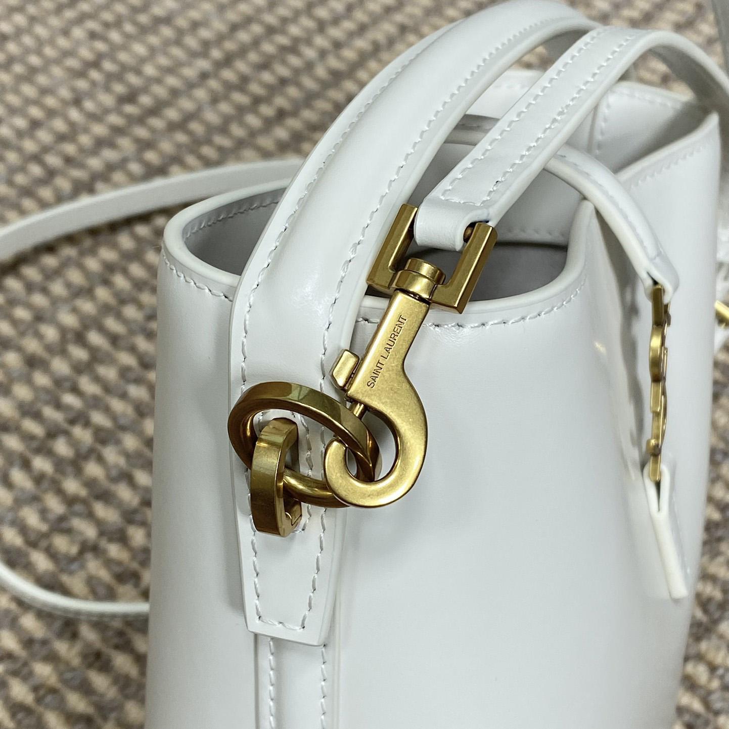 Saint Laurent Le 37 Mini In Shiny Leather - DopestKickz