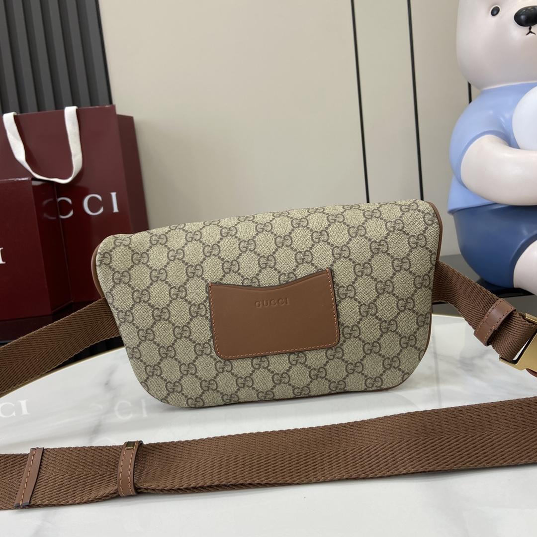 Gucci GG Emblem Medium Belt Bag - DopestKickz