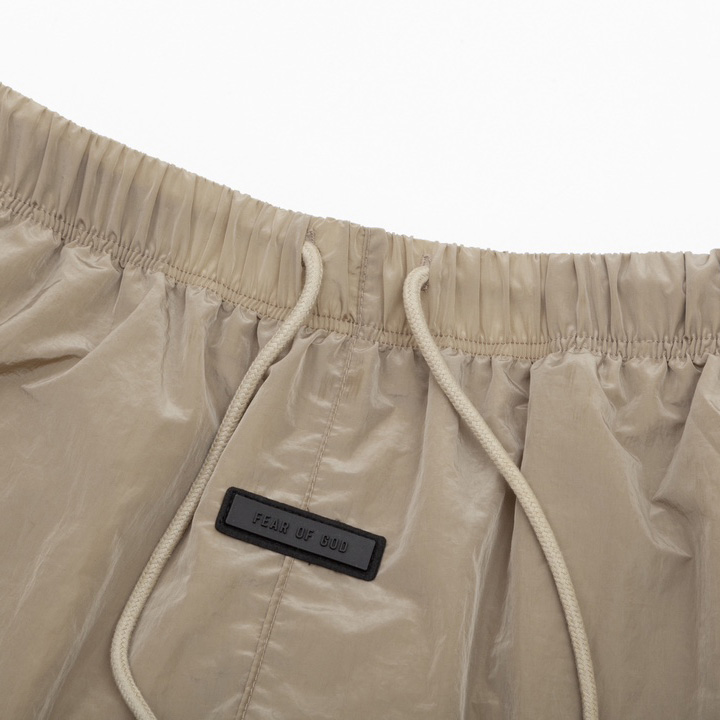 Fear of God Essentials Crinkle Nylon Running Short - DopestKickz