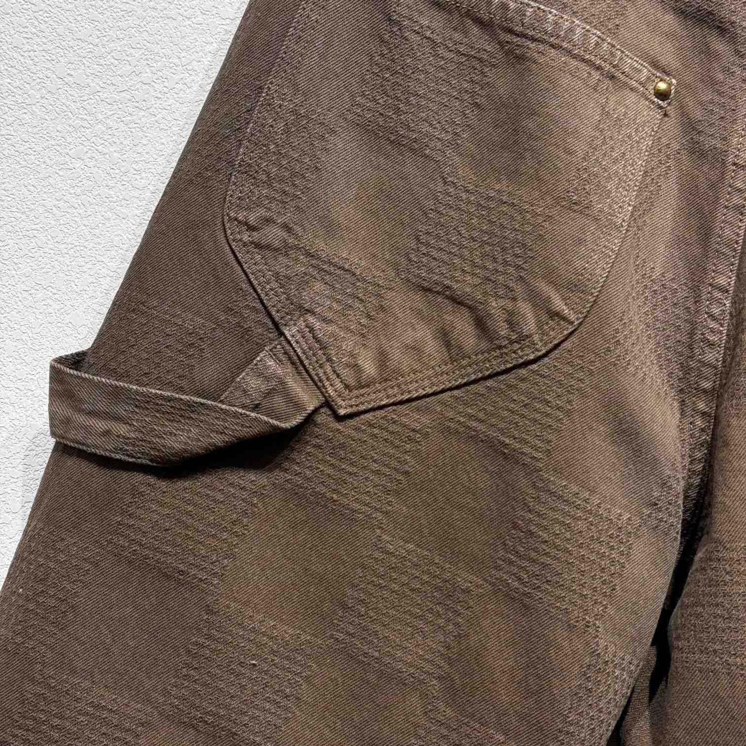 Louis Vuitton Damier Denim Shorts   - DopestKickz