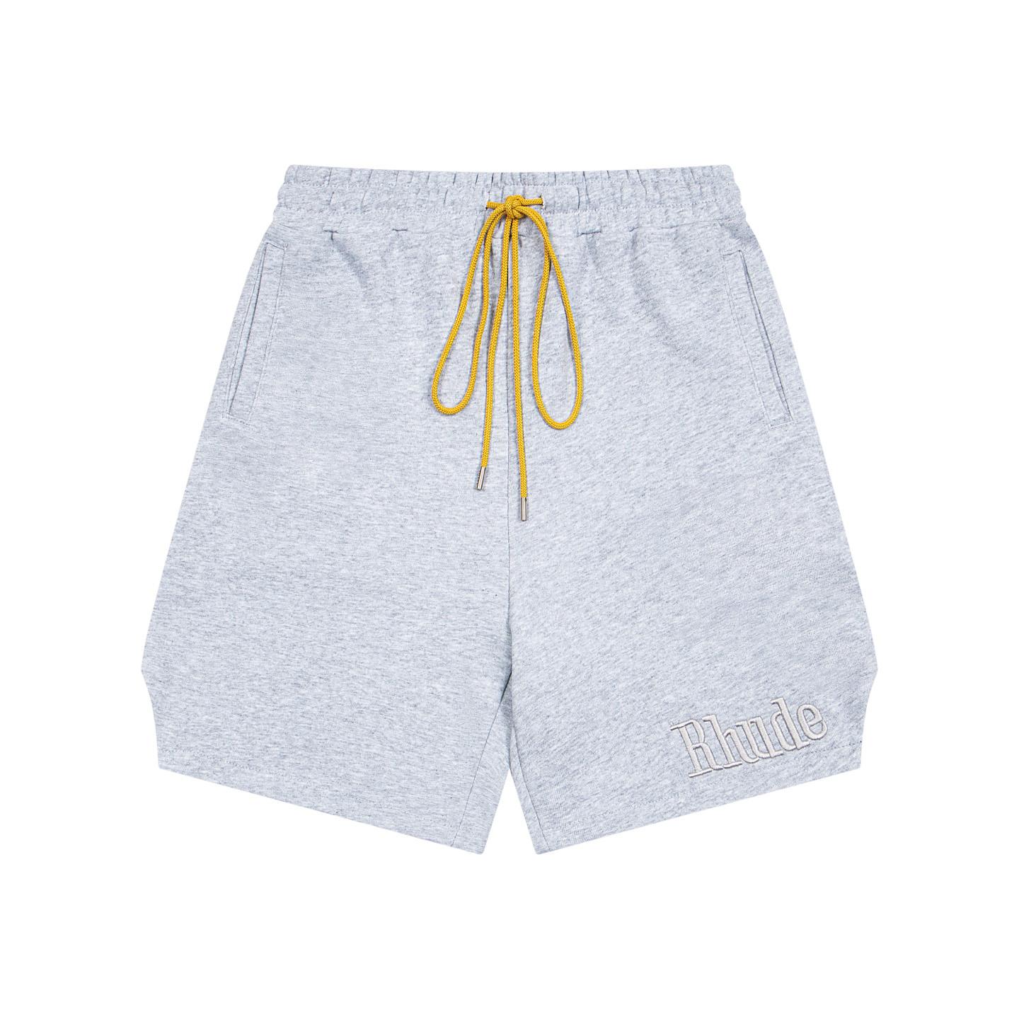 Rhude Embroidered Twill Logo Short - DopestKickz