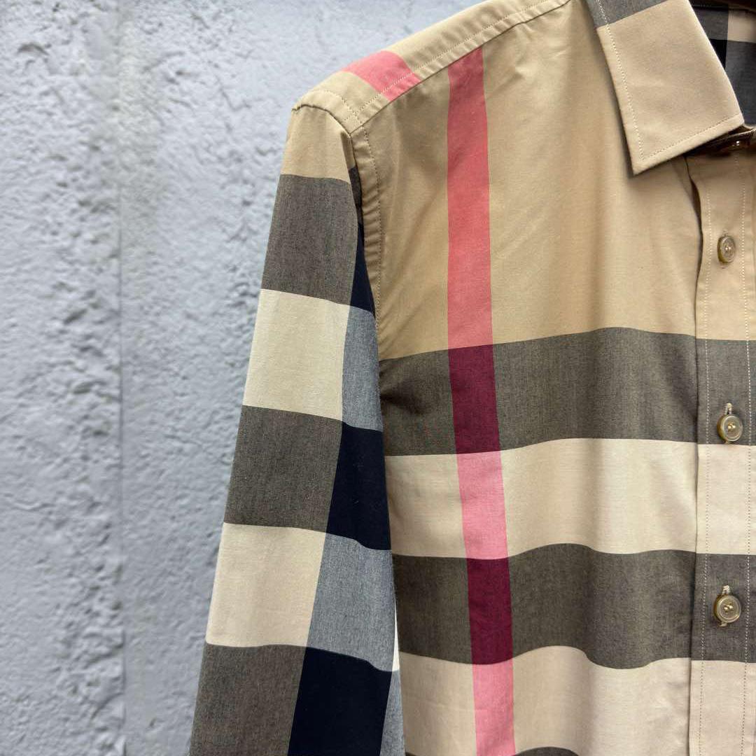 Burberry Check Cotton Shirt In Archive Beige - DopestKickz